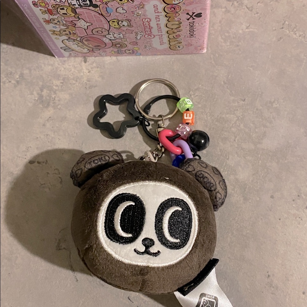 Tokidoki Creamolo Plush Key Purse Chain